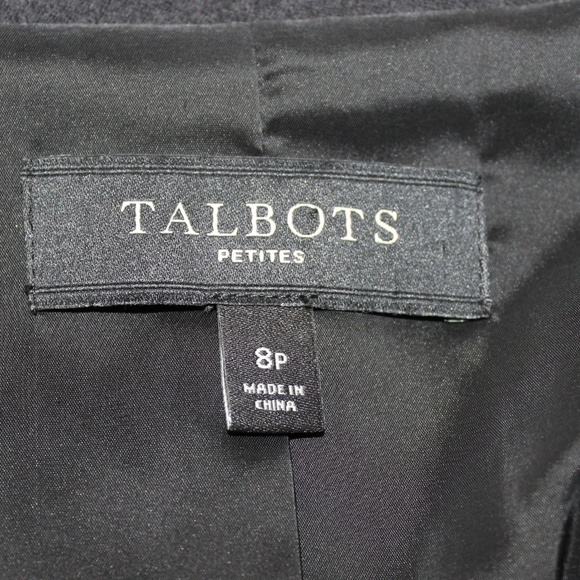 Talbots Petites Grey Dress Jacket - Picture 7 of 7